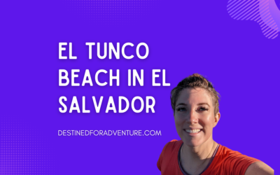 Visiting the famous El Tunco Beach in El Salvador
