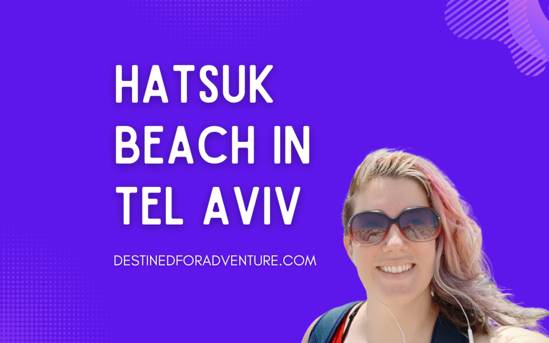 One Day at The Hatsuk Beach in Israel