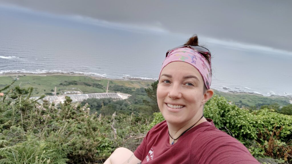 solo female hiking adventures in La Guardia, Galicia, Spain