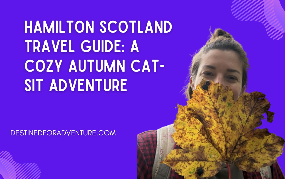Hamilton Scotland Travel Guide: A Cozy Autumn Cat-Sit Adventure