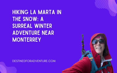 Hiking La Marta in the Snow: A Surreal Winter Adventure Near Monterrey