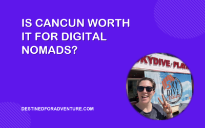 Is Cancun Worth It for Digital Nomads? My 6-Day Adventure of Skydiving, Scuba Diving & Remote Work