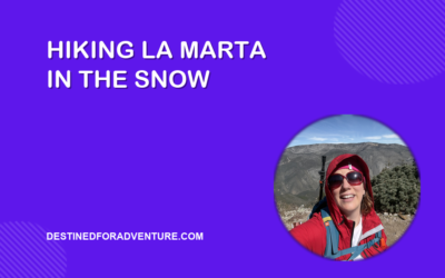 Hiking La Marta in the Snow: A Surreal Winter Adventure Near Monterrey