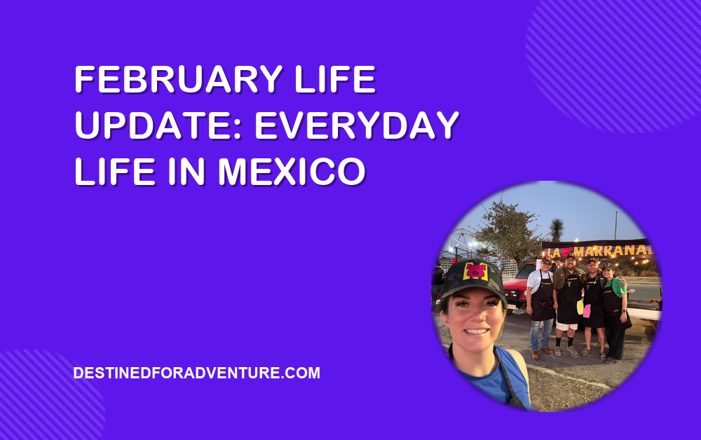 February Life Update: What Everyday Life Looks Like as a Remote Worker Living in Mexico